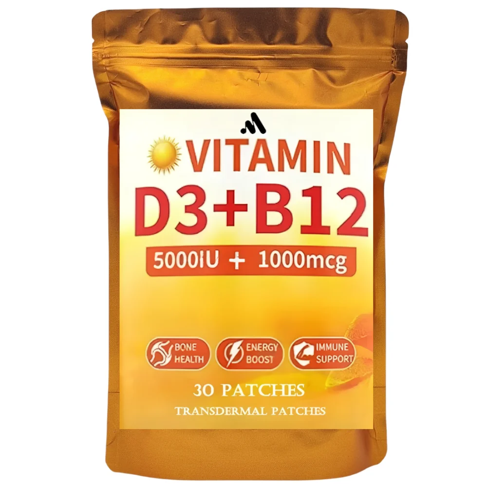 Прозрачные пластыри с витамином D3 и витамином B12. Природная энергия, настроение, метаболизм и фокус. 30 пластырей.
Прозрачные пластыри с витамином D3 и витамином B12. Природная энергия, настроение, метаболизм и фокус. 30 пластырей.