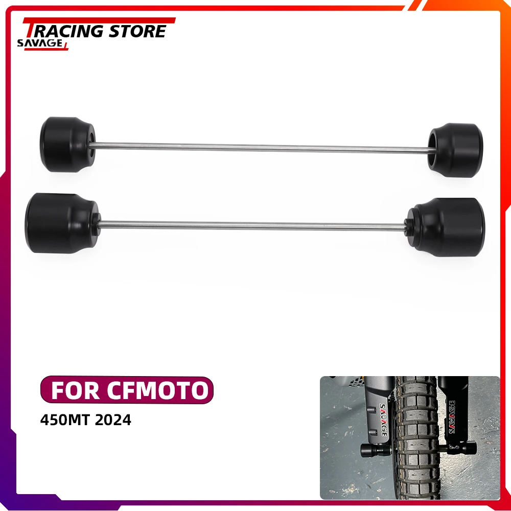 2024 450MT Front Front Rear Axle Fork Crash Slider Guard For CFMOTO 450 MT Motorcycle Wheel Hub Anti-Collision Block Accessorie
2024 450MT Front Front Rear Axle Fork Crash Slider Guard For CFMOTO 450 MT Motorcycle Wheel Hub Anti-Collision Block Accessorie