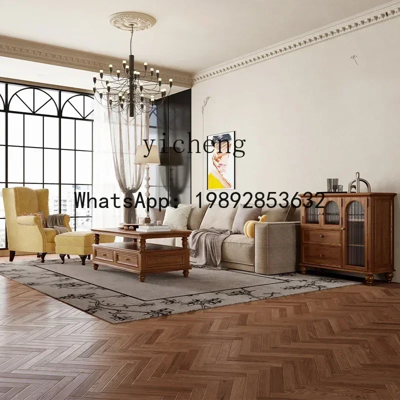 G1 American retro dining side cabinet integrated against the wall solid wood tea cabinet new Chinese locker
G1 American retro dining side cabinet integrated against the wall solid wood tea cabinet new Chinese locker