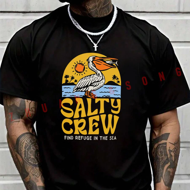 Men T-shirt New Best Of Salty Crew Sunset TShirt Quick Drying Shirt Plain Black T Shirts Summer Casual Top Clothing
Men T-shirt New Best Of Salty Crew Sunset TShirt Quick Drying Shirt Plain Black T Shirts Summer Casual Top Clothing