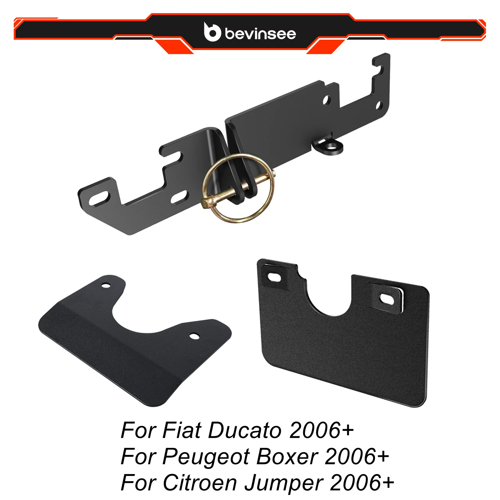 Tailgate Rear Door & Driver's Door Anti Theft Device Set for Fiat Ducato/for Peugeot Boxer/for Citroen Jumper 2006+
Tailgate Rear Door & Driver's Door Anti Theft Device Set for Fiat Ducato/for Peugeot Boxer/for Citroen Jumper 2006+