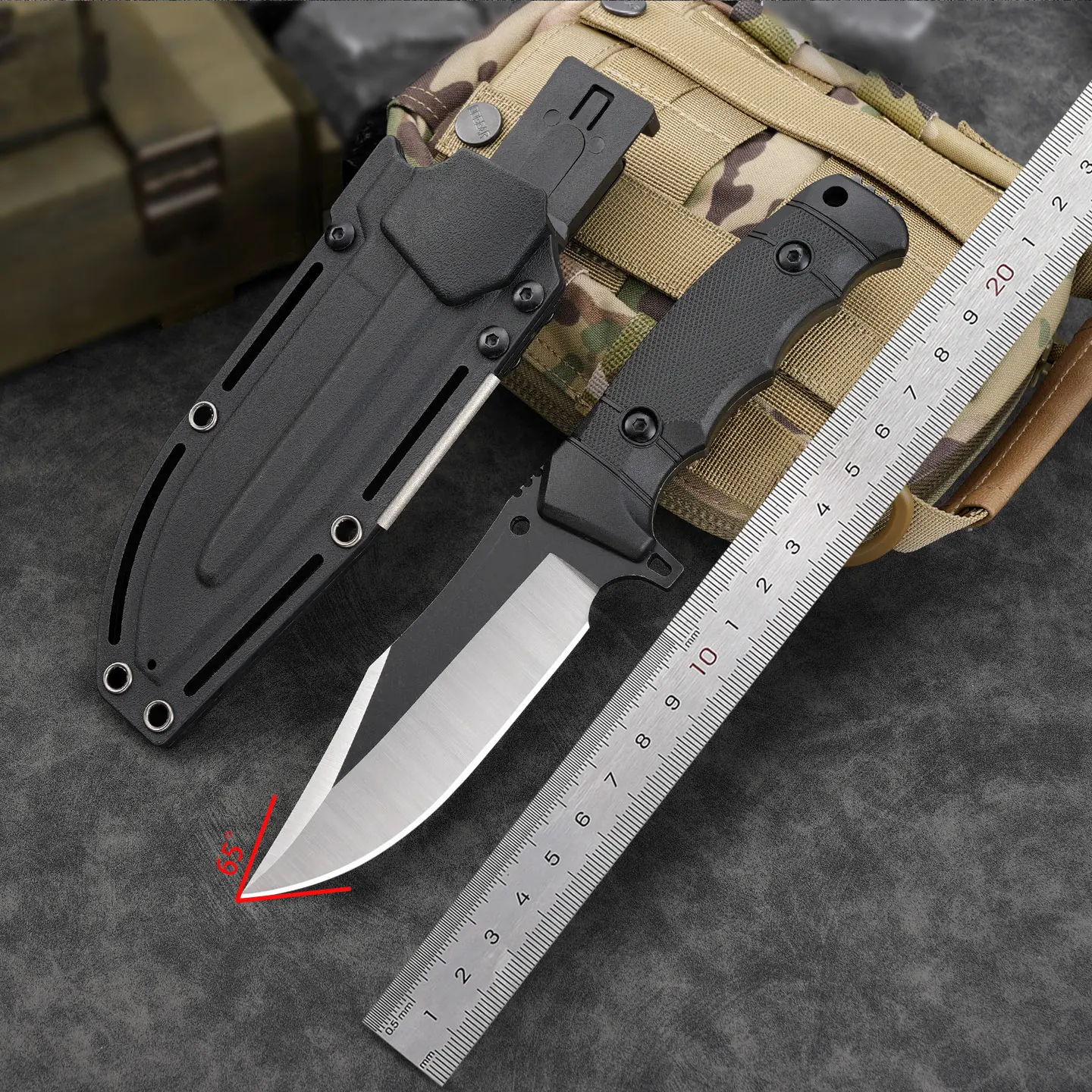 High quality outdoor knives, camping and adventure emergency knives with sheaths, men's knives, suitable as boyfriend gifts, dur
High quality outdoor knives, camping and adventure emergency knives with sheaths, men's knives, suitable as boyfriend gifts, dur