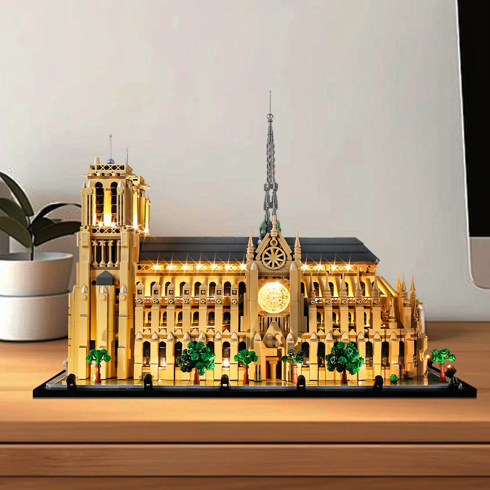 No Model LED Lighting Set Suitable for LEGO Notre-Dame De Paris 21061 Building Blocks
No Model LED Lighting Set Suitable for LEGO Notre-Dame De Paris 21061 Building Blocks