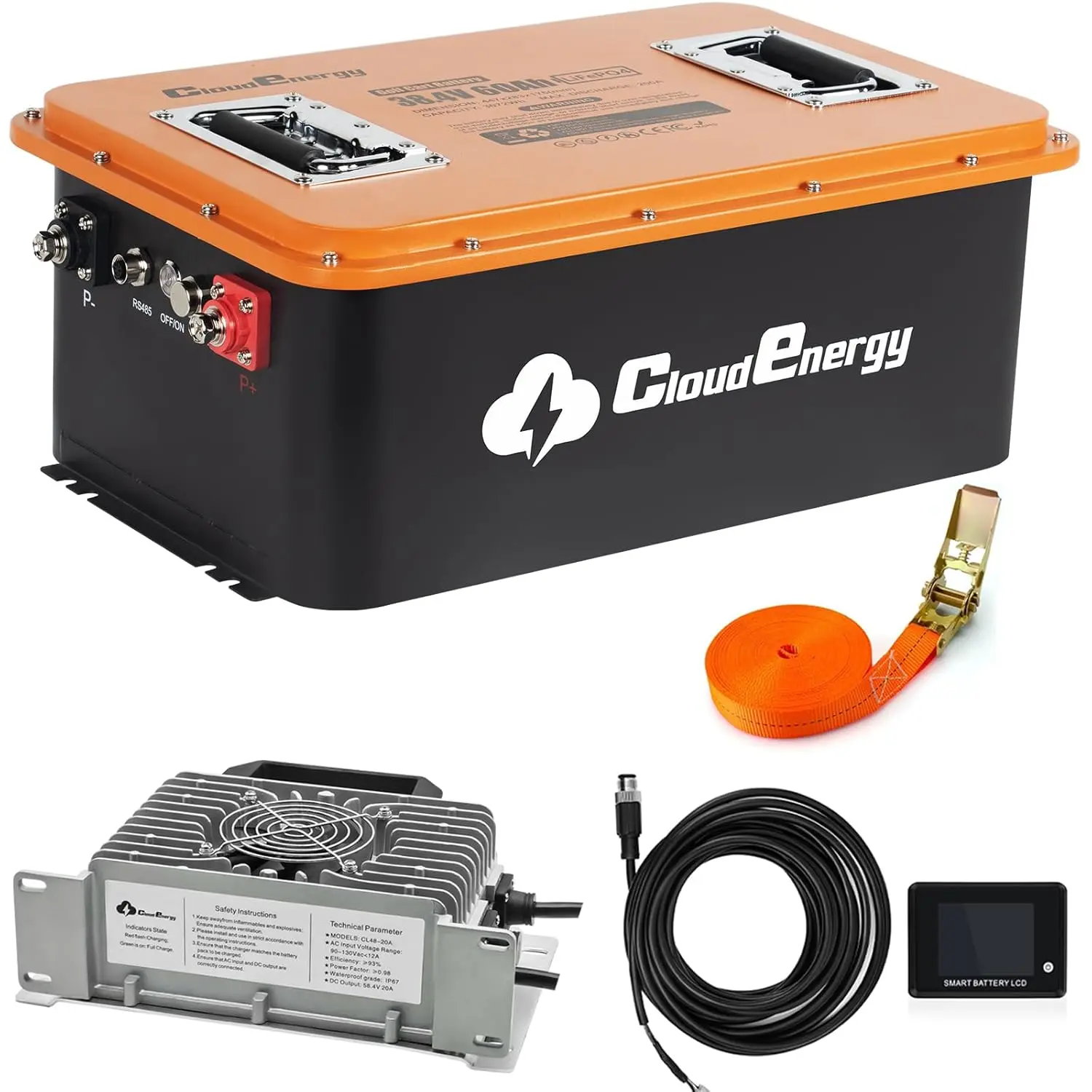 36V(38.4V) LiFePO4 Golf Cart Battery Built-in 200A Bluetooth BMS,with 20A Charger,Touch Monitor,6000+ Cycles,Perfect, Custom
36V(38.4V) LiFePO4 Golf Cart Battery Built-in 200A Bluetooth BMS,with 20A Charger,Touch Monitor,6000+ Cycles,Perfect, Custom