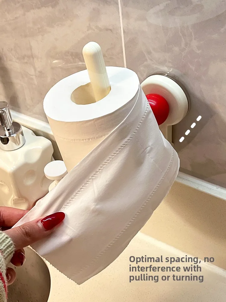 Kitchen Suction Cup Paper Towel Holder No Drilling Cabinet Use Paper Roll Holder Lazy Cloth Rack Korean Style
Kitchen Suction Cup Paper Towel Holder No Drilling Cabinet Use Paper Roll Holder Lazy Cloth Rack Korean Style