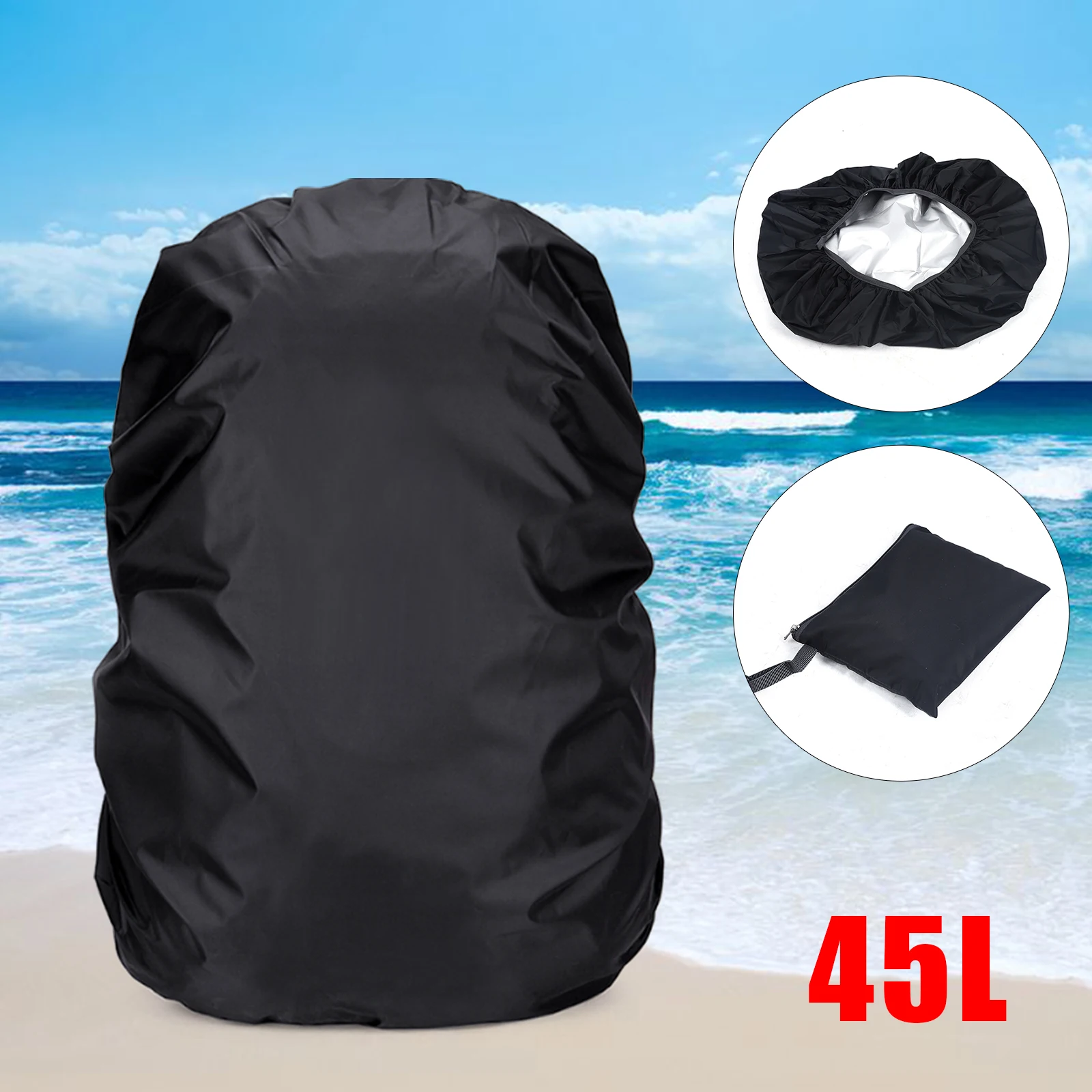 45L Waterproof Backpack Rain Cover Ultralight Portable For Hiking Camping Biking Outdoor Traveling
45L Waterproof Backpack Rain Cover Ultralight Portable For Hiking Camping Biking Outdoor Traveling