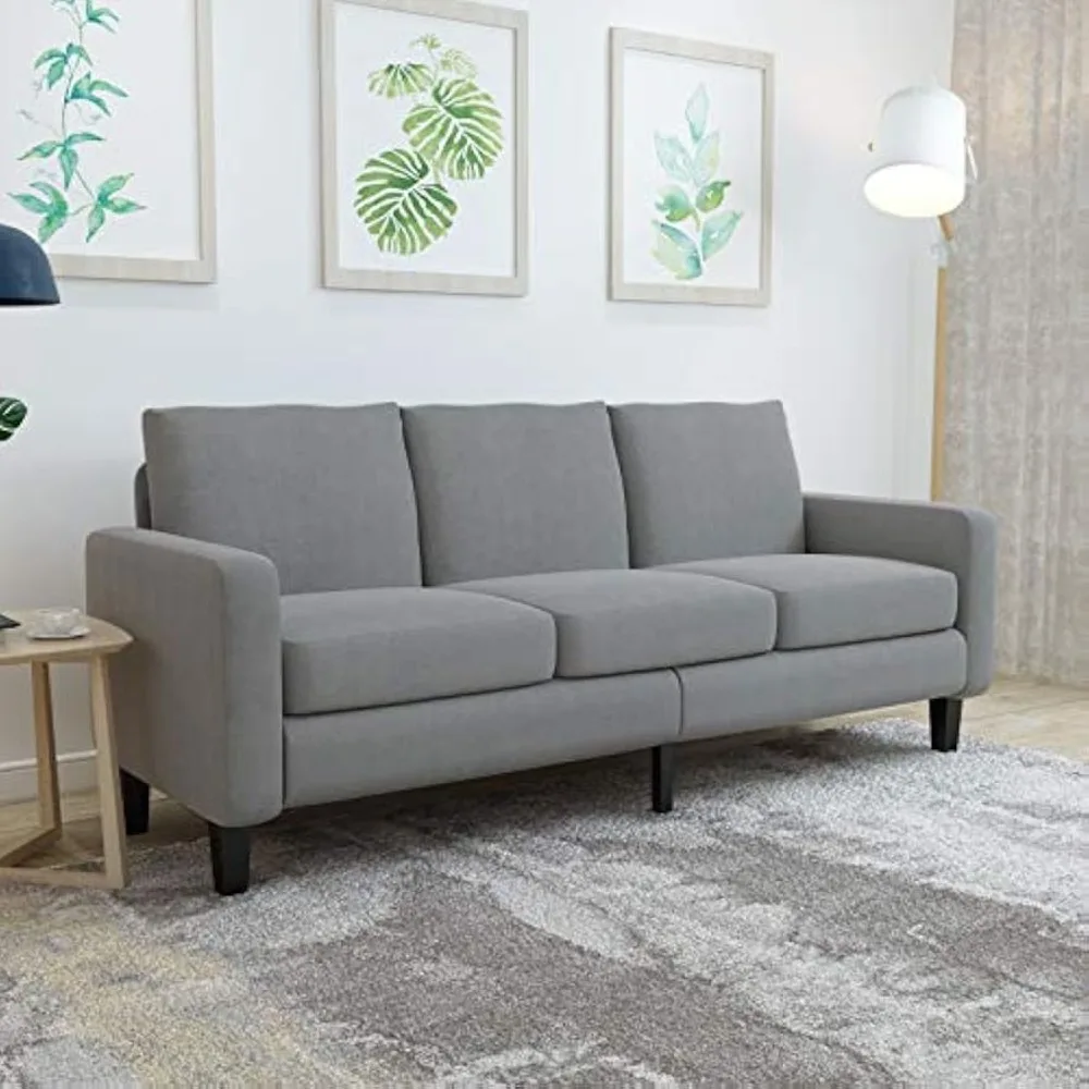 Modern Upholstered Sofa Couch w/Thick Cushion & Deep Seat Mid-Century Convertible Sectional Sofa for Living Room
Modern Upholstered Sofa Couch w/Thick Cushion & Deep Seat Mid-Century Convertible Sectional Sofa for Living Room