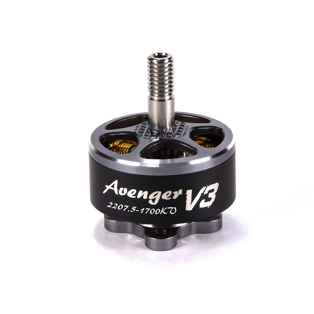 BrotherHobby Avenger 2207.5 V3 1700KV 5-6S Brushless Motor For Racing Drone Quadcopter
BrotherHobby Avenger 2207.5 V3 1700KV 5-6S Brushless Motor For Racing Drone Quadcopter