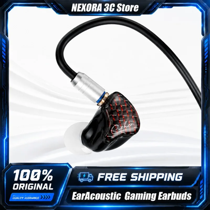 EarAcoustic Carbon Fiber Gaming Headphones High-Performance HIFI Wired Earphones Esports Dedicated Zero Latency Headset for FPS
EarAcoustic Carbon Fiber Gaming Headphones High-Performance HIFI Wired Earphones Esports Dedicated Zero Latency Headset for FPS