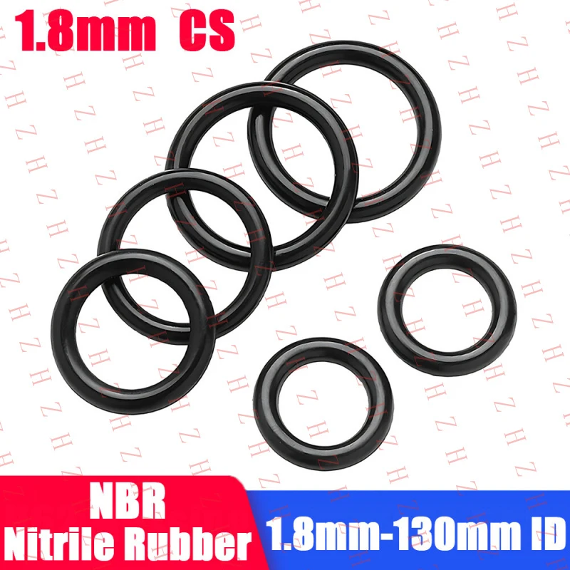 U+1.8mm Cross Section O Rings NBR Nitrile Rubber 1.8-130mm ID Oil Resistant Seals【Wholesale private message sellers】
U+1.8mm Cross Section O Rings NBR Nitrile Rubber 1.8-130mm ID Oil Resistant Seals【Wholesale private message sellers】