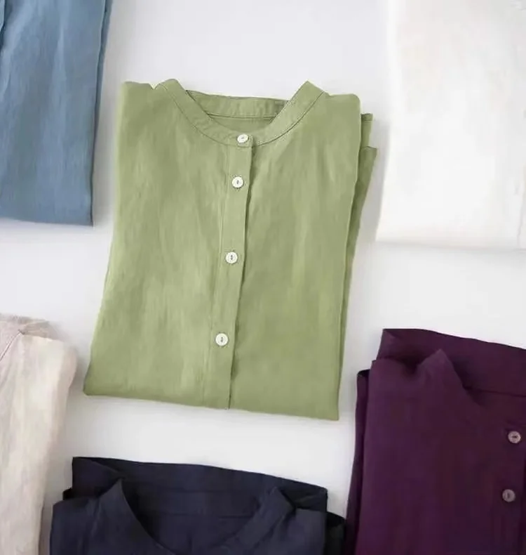 Женский длинный све, базовая версия, воротник-стойка, 2023, хлопок, однотонный, свободный крой, на пуговицах, для офиса
Женский длинный све, базовая версия, воротник-стойка, 2023, хлопок, однотонный, свободный крой, на пуговицах, для офиса