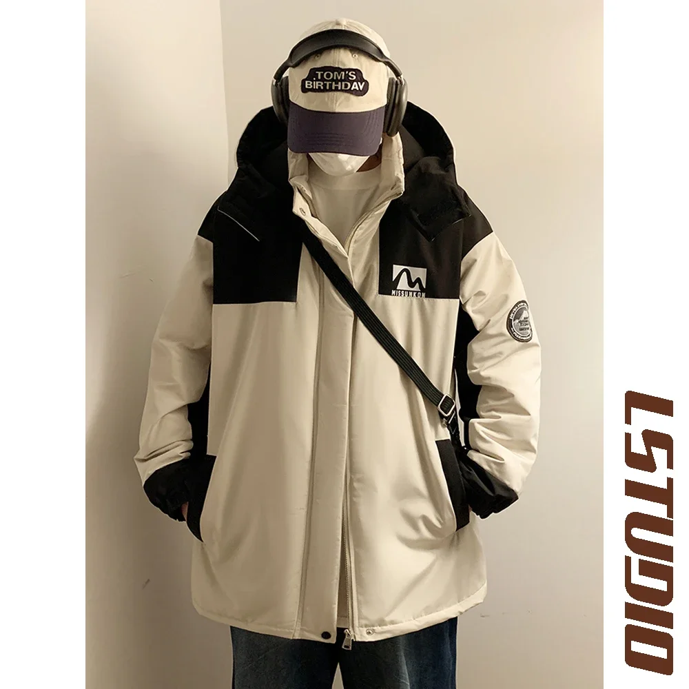 Jacket Loose Casual Adult Fashion Matching Pattern Printing Cotton-Padded Men's Winter Thickened Warm High-Grade down Parka Coat
Jacket Loose Casual Adult Fashion Matching Pattern Printing Cotton-Padded Men's Winter Thickened Warm High-Grade down Parka Coat