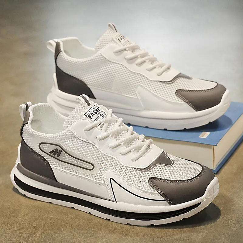 Летняя мужская повседневная спортивная обувь, дышащие универсальные кроссовки, уличные черные кроссовки, спортивная обувь для бега, тенниса, прогулочная обувь
Летняя мужская повседневная спортивная обувь, дышащие универсальные кроссовки, уличные черные кроссовки, спортивная обувь для бега, тенниса, прогулочная обувь