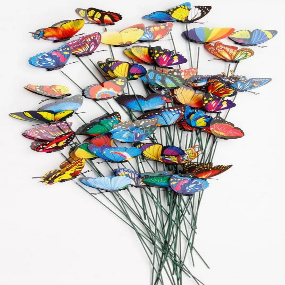 50/100PCS 3D Simulation Butterflies Garden Yard Planter Colorful Butterfly Stakes Decoracion Outdoor Decor Flower Pots Decor
50/100PCS 3D Simulation Butterflies Garden Yard Planter Colorful Butterfly Stakes Decoracion Outdoor Decor Flower Pots Decor