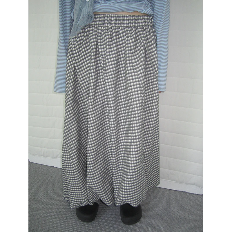 Early Autumn New Vintage Plaid Flower Bud Skirt Women's Cloud Fluffy Skirt Midi A-Line Skirt Korean Sle Breathable
Early Autumn New Vintage Plaid Flower Bud Skirt Women's Cloud Fluffy Skirt Midi A-Line Skirt Korean Sle Breathable