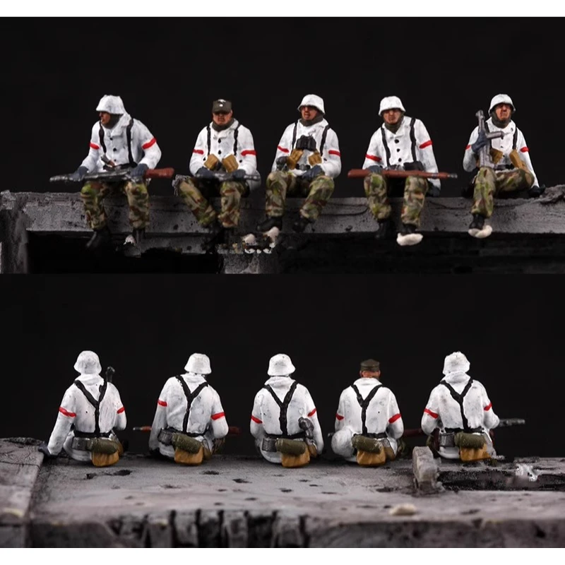 2025 New 1/72 Scale 5Pcs German Soldiers Winter Painting Armored Vehicle Group Figures Model Scene Accessory Collection Display
2025 New 1/72 Scale 5Pcs German Soldiers Winter Painting Armored Vehicle Group Figures Model Scene Accessory Collection Display
