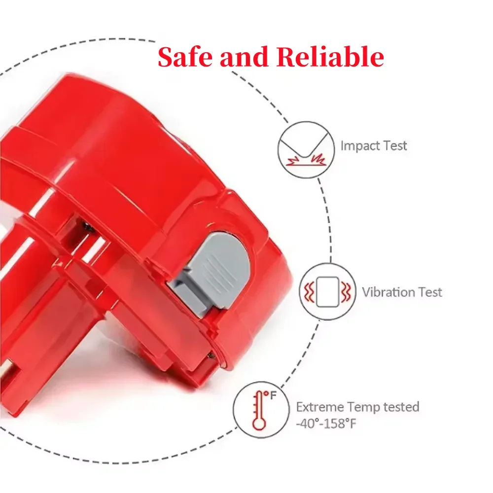 18V 4800mAh-12800mAh Ni-MH Battery For Makita PA18 Replacement 1822 1823 1834 1835 192827-3 192829-9 193159-1 193140-2
18V 4800mAh-12800mAh Ni-MH Battery For Makita PA18 Replacement 1822 1823 1834 1835 192827-3 192829-9 193159-1 193140-2