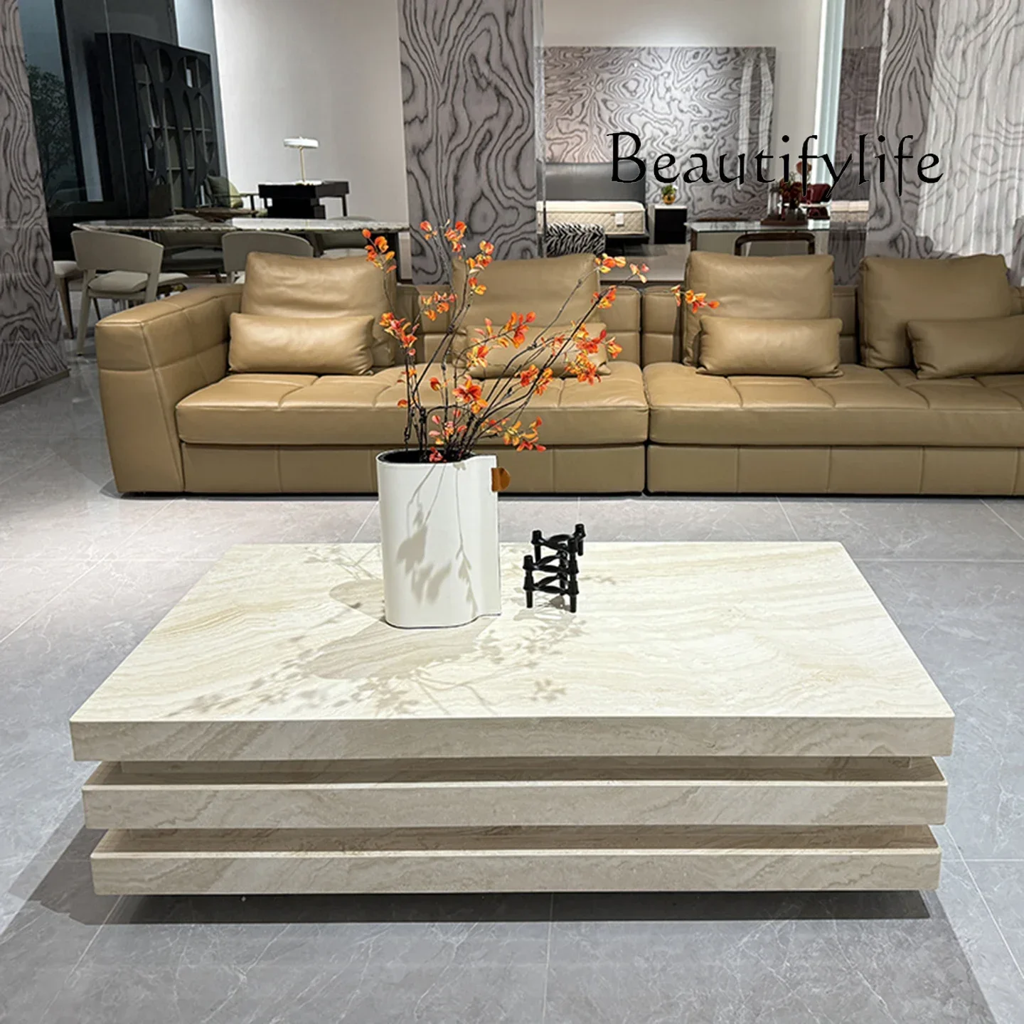 B FKDesigner French Medieval Cream Style Imported Natural White Cave Stone Marble Long Coffee Table Tea Table
B FKDesigner French Medieval Cream Style Imported Natural White Cave Stone Marble Long Coffee Table Tea Table