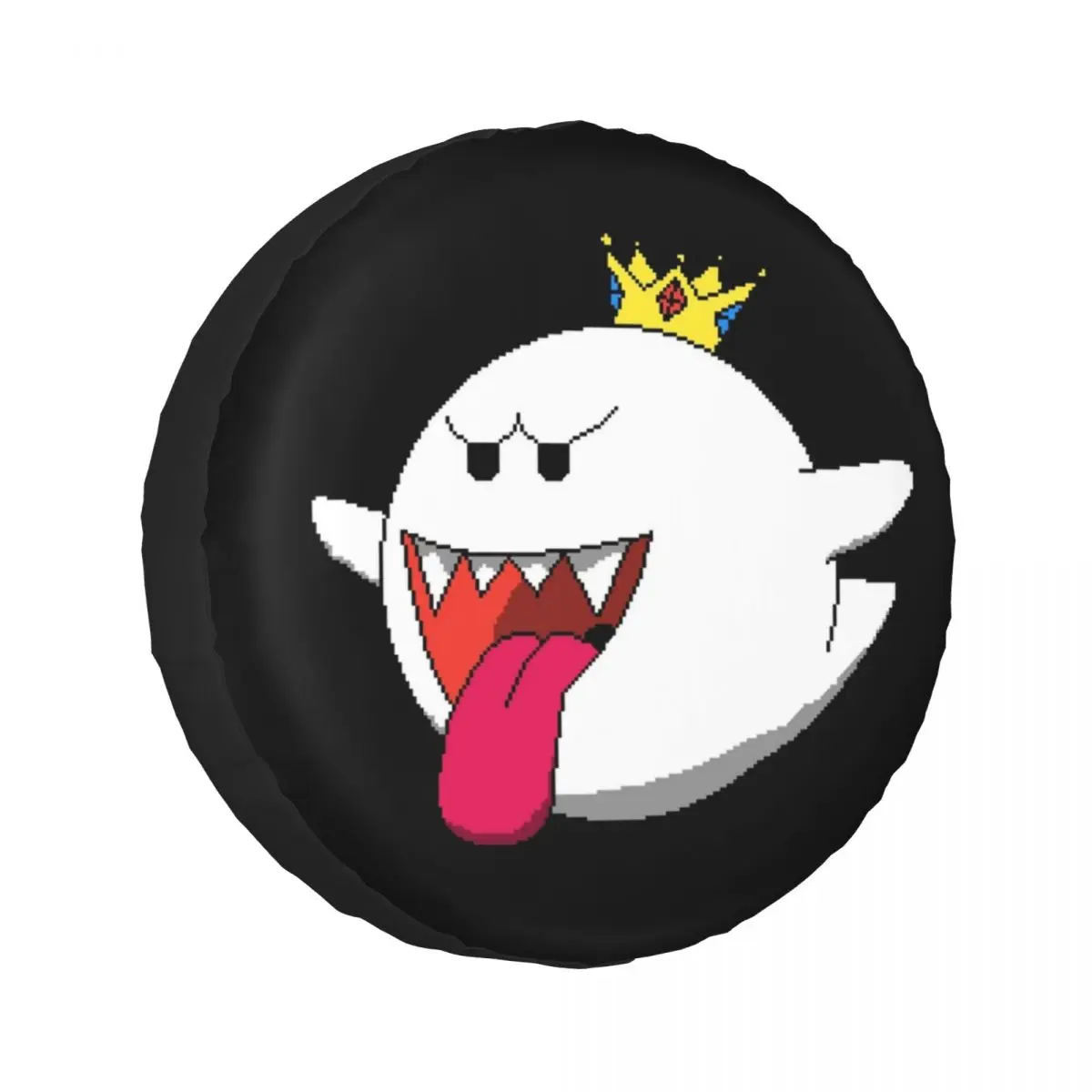 Пользовательский чехол для запасного колеса King Boo Face для автомобильного прицепа 4x4, защитные чехлы для колес 14 дюймов, 15 дюймов, 16 дюймов, 17 дюймов
Пользовательский чехол для запасного колеса King Boo Face для автомобильного прицепа 4x4, защитные чехлы для колес 14 дюймов, 15 дюймов, 16 дюймов, 17 дюймов