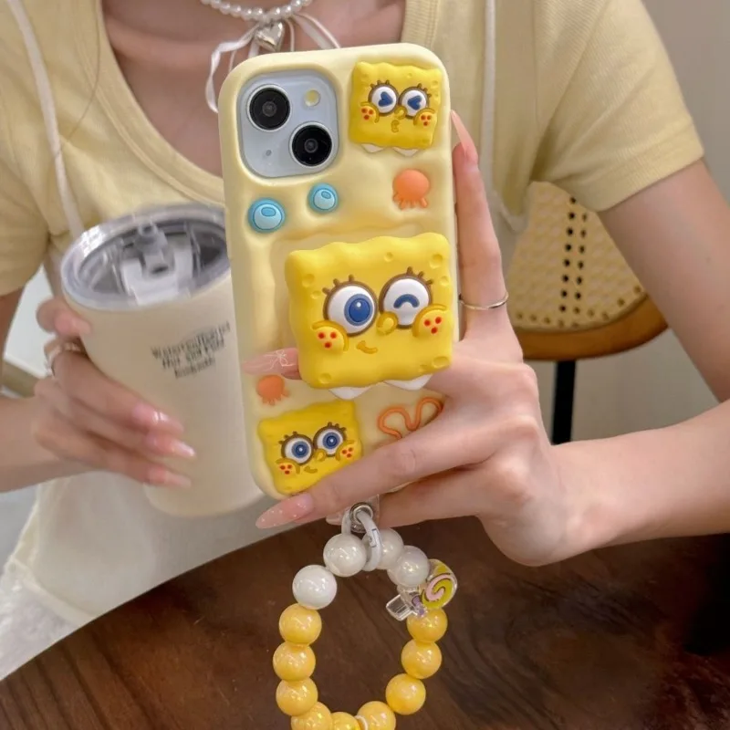 Anime SpongeBo Cartoon Kawaii Lovely Phone Case for IPhone 16 15 14 13 12 Shockproof Anti-Scratch Soft Silicone Cover 2026 New
Anime SpongeBo Cartoon Kawaii Lovely Phone Case for IPhone 16 15 14 13 12 Shockproof Anti-Scratch Soft Silicone Cover 2026 New