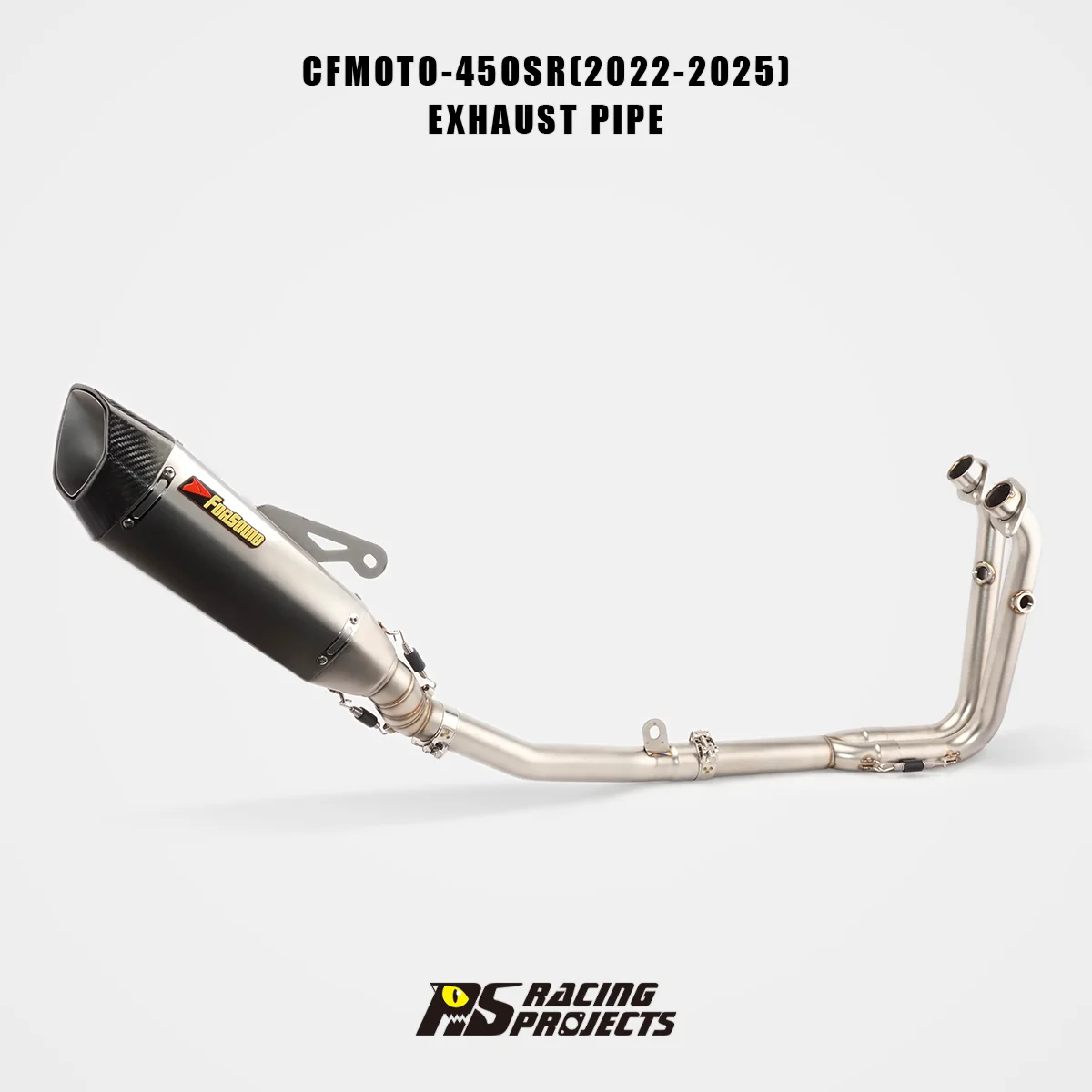 Slip on For CFMoto 450NK 450SR Motorcycle Exhaust System Full Stainless Steel Exhaust System Link Tube Carbon Tip Muffler
Slip on For CFMoto 450NK 450SR Motorcycle Exhaust System Full Stainless Steel Exhaust System Link Tube Carbon Tip Muffler