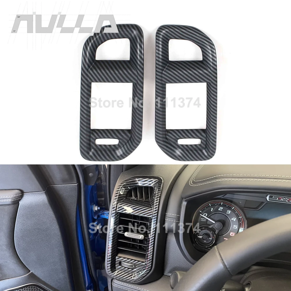 For Dodge RAM 1500 2019-2023 2024 2025 Center Console Dashboard Side Air Vent Cover Trims Carbon Interior Accessories
For Dodge RAM 1500 2019-2023 2024 2025 Center Console Dashboard Side Air Vent Cover Trims Carbon Interior Accessories