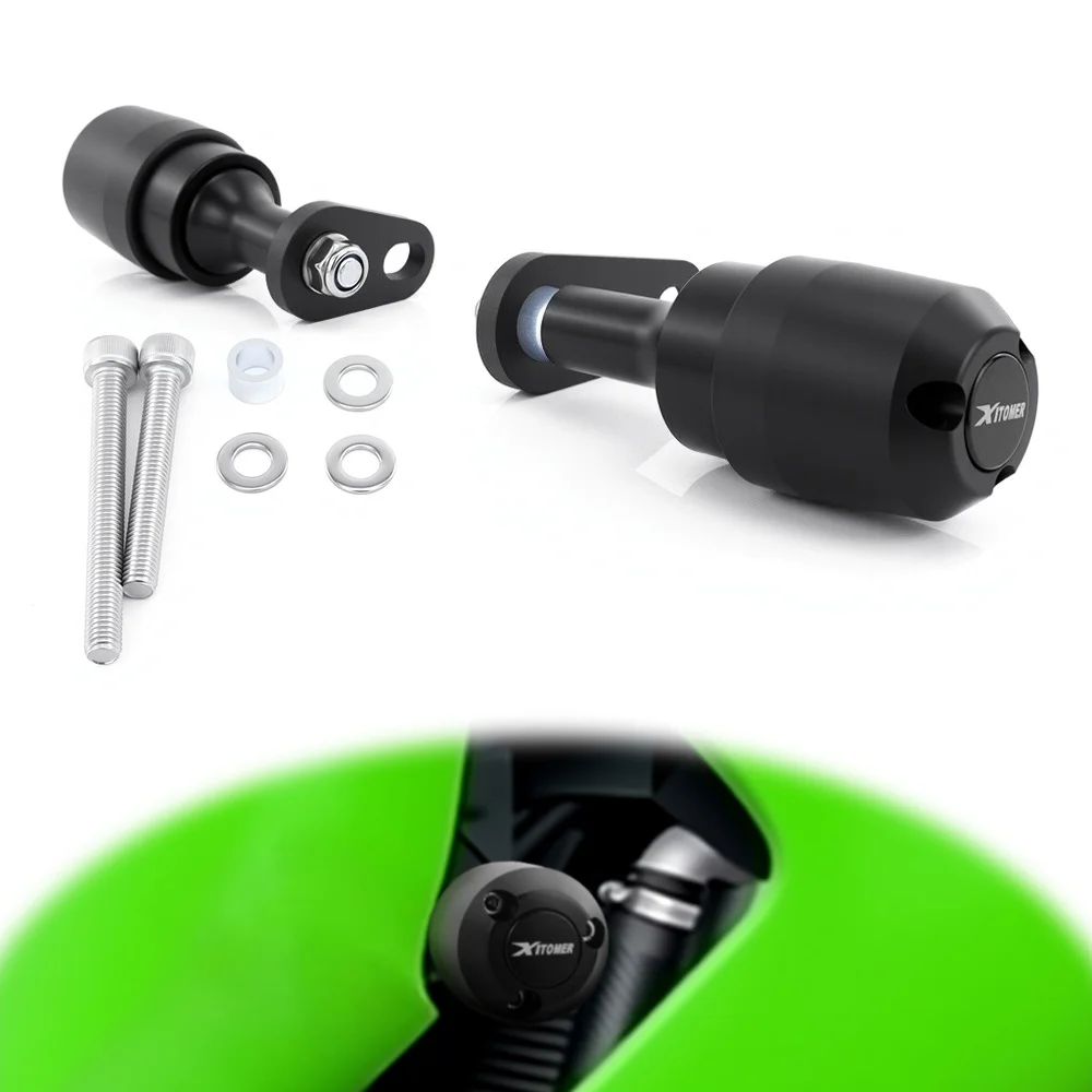 Motorcycle Falling Protection Frame Slider Fairing Guard Crash Pad Protector Ninja ZX6R Ninja ZX6RR 2005-2006 ZX-6R For Kawasaki
Motorcycle Falling Protection Frame Slider Fairing Guard Crash Pad Protector Ninja ZX6R Ninja ZX6RR 2005-2006 ZX-6R For Kawasaki