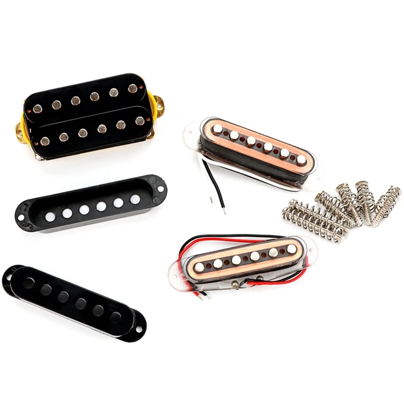 SSH Guitar Pickup Set Single Coil & Humbucker Pickups For Electric Guitar Spare Parts Parts
SSH Guitar Pickup Set Single Coil & Humbucker Pickups For Electric Guitar Spare Parts Parts
