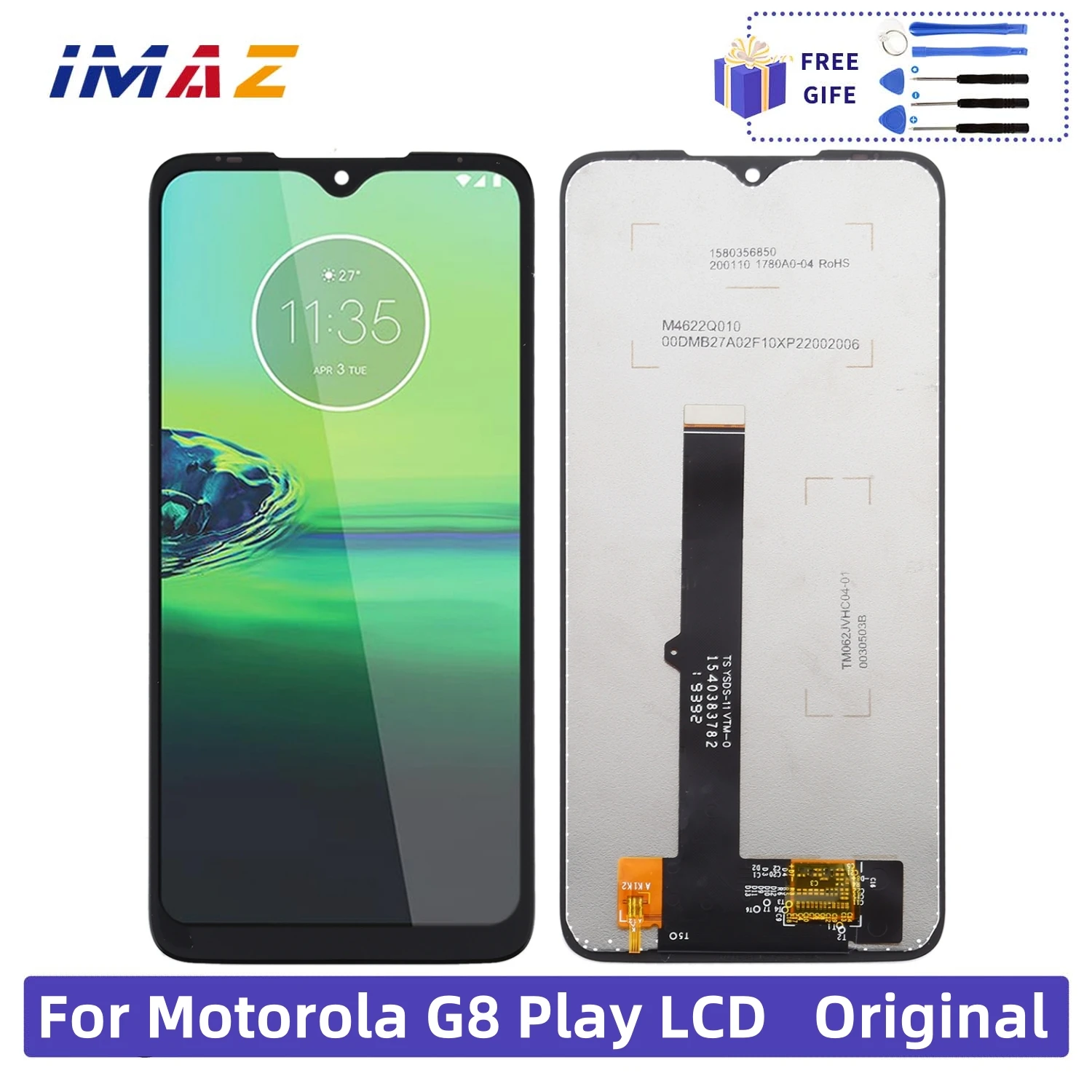 Оригинальный дисплей для Motorola G8 Play XT2015 XT2015-2, замена преобразователя ЖК-дисплея в сборе для Moto G8 Play, экран дисплея
Оригинальный дисплей для Motorola G8 Play XT2015 XT2015-2, замена преобразователя ЖК-дисплея в сборе для Moto G8 Play, экран дисплея