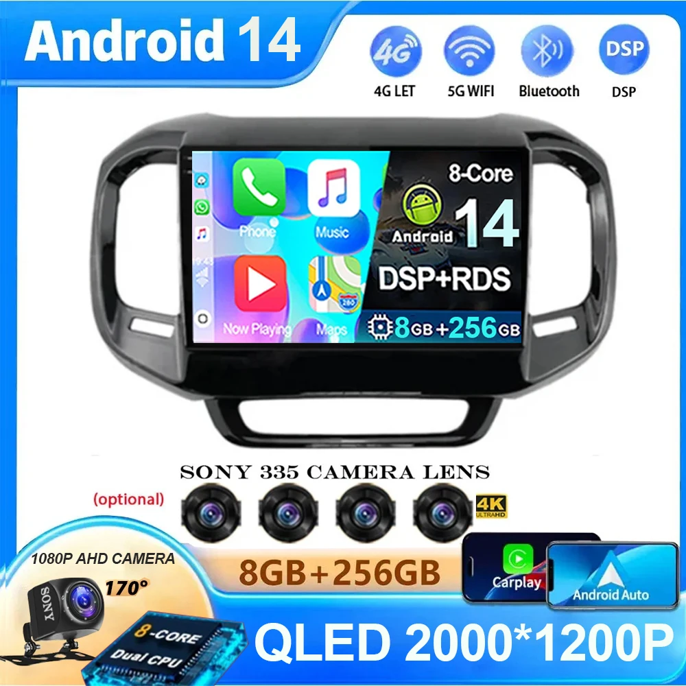 360 Camera Android 14 For FIAT Toro 2017 - 2021 Car Radio Auto Navigation GPS Carplay Stereo 4G WIFI DSP Multimedia Video Player
360 Camera Android 14 For FIAT Toro 2017 - 2021 Car Radio Auto Navigation GPS Carplay Stereo 4G WIFI DSP Multimedia Video Player