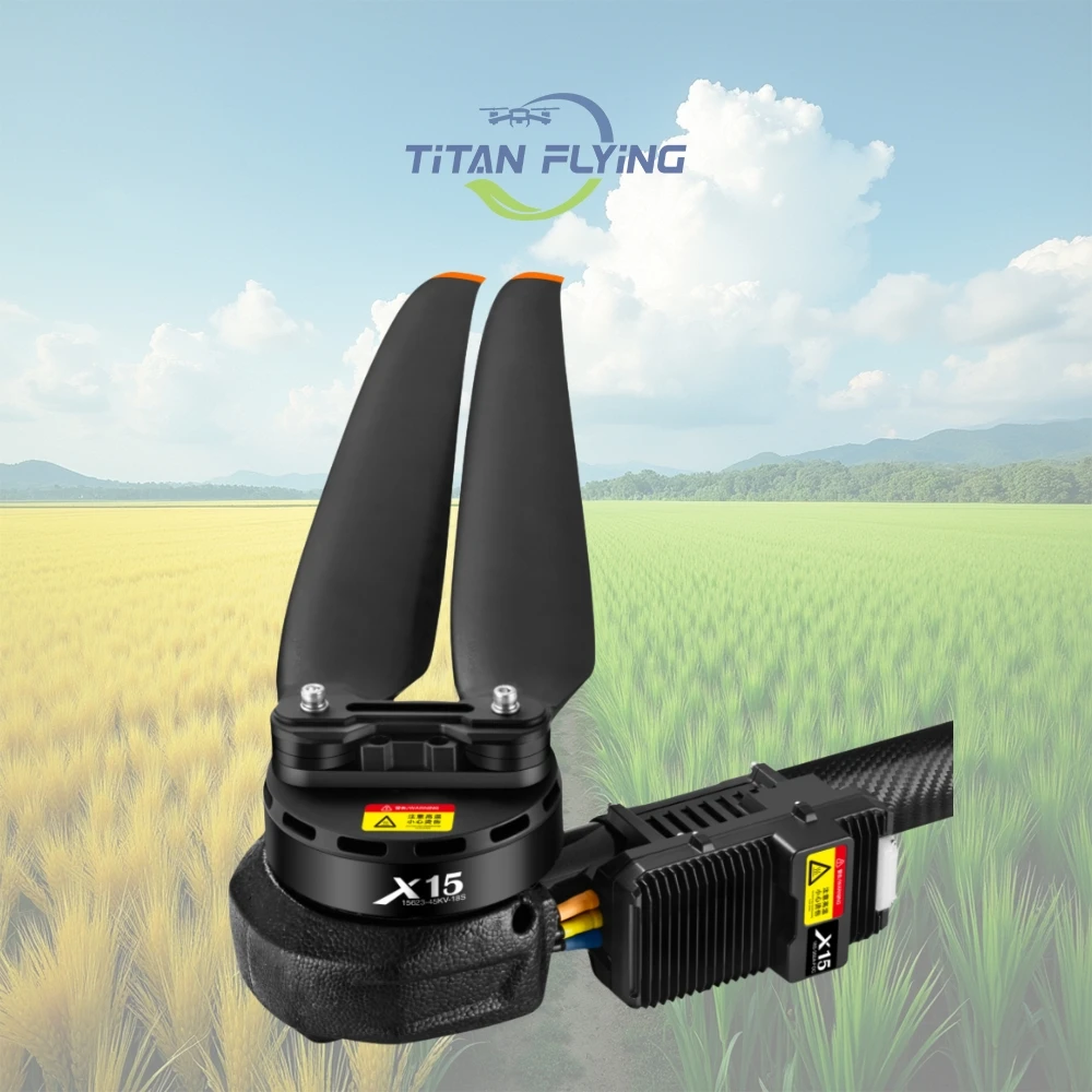 Applicable Drone AccessoriesHobbywing X15 Brushless Motor For Agricultural Drone 15KW High Power ESC 63 Inch Carbon Fiber Propel
Applicable Drone AccessoriesHobbywing X15 Brushless Motor For Agricultural Drone 15KW High Power ESC 63 Inch Carbon Fiber Propel
