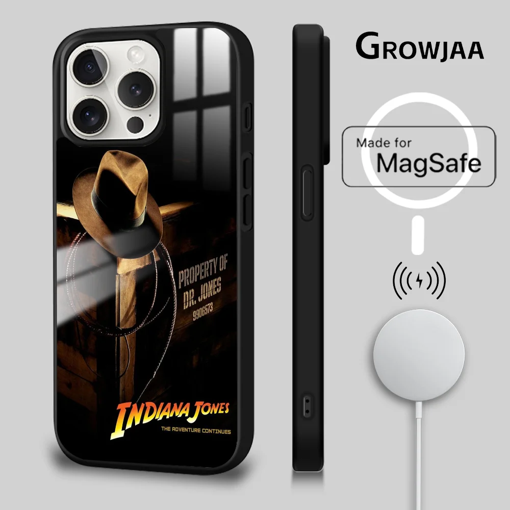 Movie I-Indiana J-Jones Phone Case For iPhone 16 15 14 13 12 11 Pro Max Plus Mini Magsafe Mirror Wireless Magnetic Cover
Movie I-Indiana J-Jones Phone Case For iPhone 16 15 14 13 12 11 Pro Max Plus Mini Magsafe Mirror Wireless Magnetic Cover