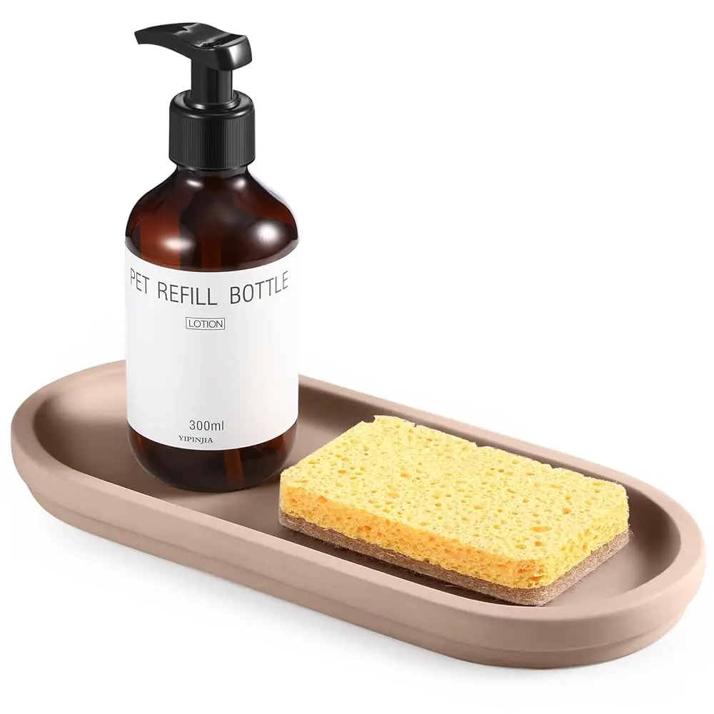 Diatomaceous Earth Sink Caddy, Instant Dry Bathroom Kitchen Sink Organizer, Minimalist Water Absorbing Dish Soap Holder, Ston
Diatomaceous Earth Sink Caddy, Instant Dry Bathroom Kitchen Sink Organizer, Minimalist Water Absorbing Dish Soap Holder, Ston