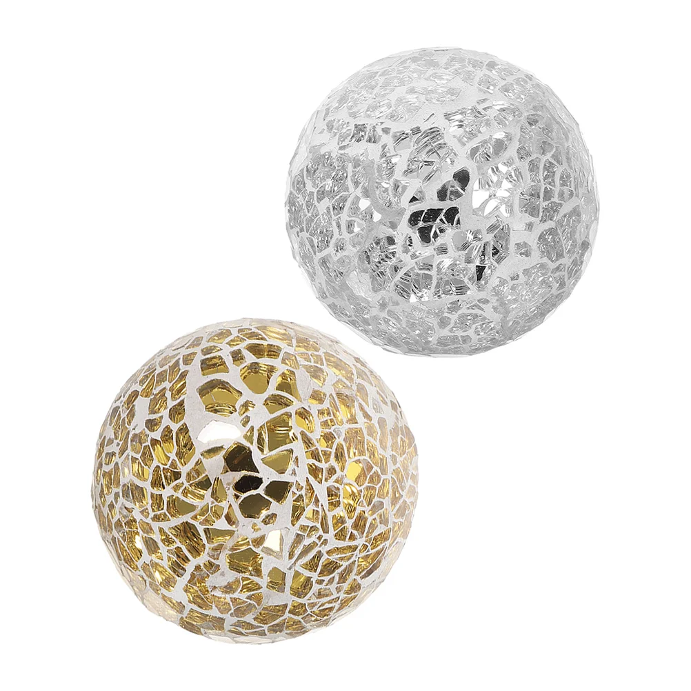 2 Pcs Mosaic Centerpiece Glass Spheres Decorative Home Festive Party Unique Design Versatile Use Exquisite
2 Pcs Mosaic Centerpiece Glass Spheres Decorative Home Festive Party Unique Design Versatile Use Exquisite