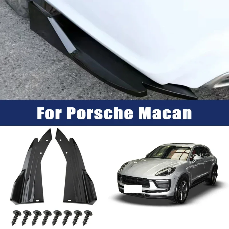 2pcs Car Rear Bumper Spoiler Lip Carbon Fiber Wing Trim Anti-crash Diffuser Side Skirt Wrap Angle Splitter For Porsche Macan
2pcs Car Rear Bumper Spoiler Lip Carbon Fiber Wing Trim Anti-crash Diffuser Side Skirt Wrap Angle Splitter For Porsche Macan