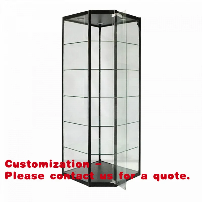 custom.Black Metal Frame Pentagonal Full Glass Corner Showcase Displaying Steering Wheel with Lockable Single Opening Door
custom.Black Metal Frame Pentagonal Full Glass Corner Showcase Displaying Steering Wheel with Lockable Single Opening Door