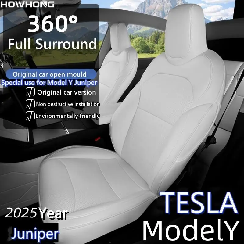 For Tesla Model Y Juniper Highland MODEL 3 MODEL 3/Y Car Seat Cover Nappa Leather Fouling Wholesale Price Interior Accessories
For Tesla Model Y Juniper Highland MODEL 3 MODEL 3/Y Car Seat Cover Nappa Leather Fouling Wholesale Price Interior Accessories