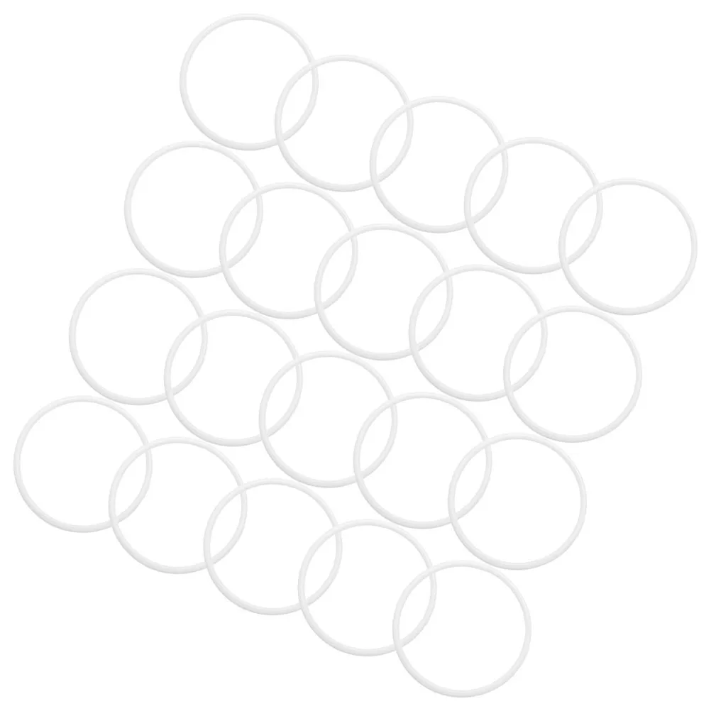 50 Pcs Plastic Rings for Crafts DIY Dream Catcher Accessories White Hoops Embroidery Wreath Decor Home Office Shop Window
50 Pcs Plastic Rings for Crafts DIY Dream Catcher Accessories White Hoops Embroidery Wreath Decor Home Office Shop Window