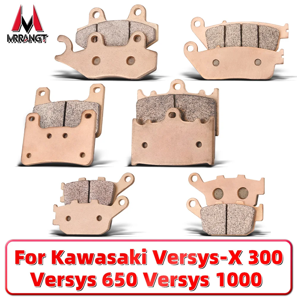 MRRANGT Motorcycle Brake Pads Set For Kawasaki Versys X300 Versys 650 Versys 1000 Adventure Touring Bike Sintered Metal
MRRANGT Motorcycle Brake Pads Set For Kawasaki Versys X300 Versys 650 Versys 1000 Adventure Touring Bike Sintered Metal