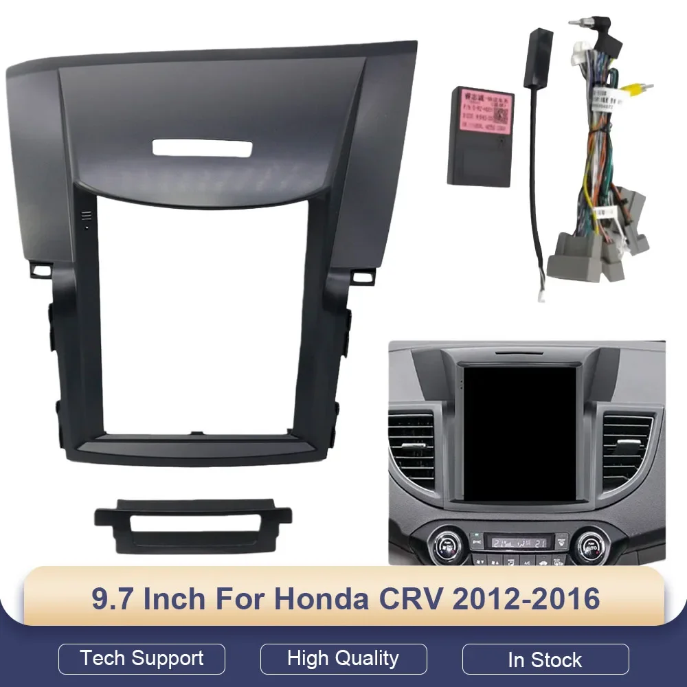 9.7 Inch For Honda CRV 2012-2016 2 Din Car Radio Fascias Style Multimedia Frame Video Player Navigation DVD Panel Trim Kit
9.7 Inch For Honda CRV 2012-2016 2 Din Car Radio Fascias Style Multimedia Frame Video Player Navigation DVD Panel Trim Kit