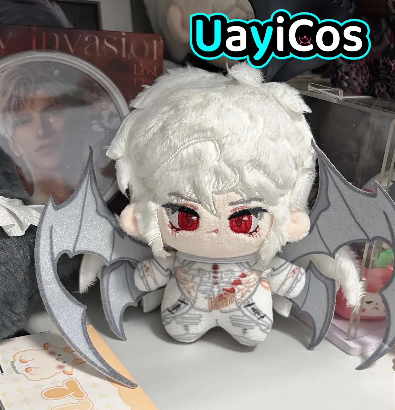 In Stock 10cm Love and Deepspace Devil Sylus Stuffed Plushies Doll Clothes Keychain Bag Pendant Ornaments Anime Game Toy Kids Gi
In Stock 10cm Love and Deepspace Devil Sylus Stuffed Plushies Doll Clothes Keychain Bag Pendant Ornaments Anime Game Toy Kids Gi