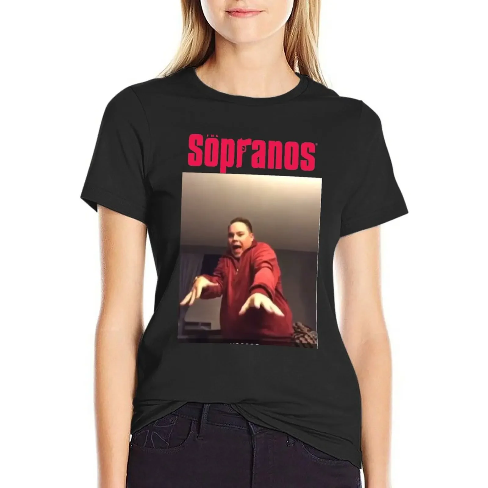 Where's the freakin' Gabagool (The Sopranos) T-Shirt hippie clothes blanks tight shirts for Women
Where's the freakin' Gabagool (The Sopranos) T-Shirt hippie clothes blanks tight shirts for Women