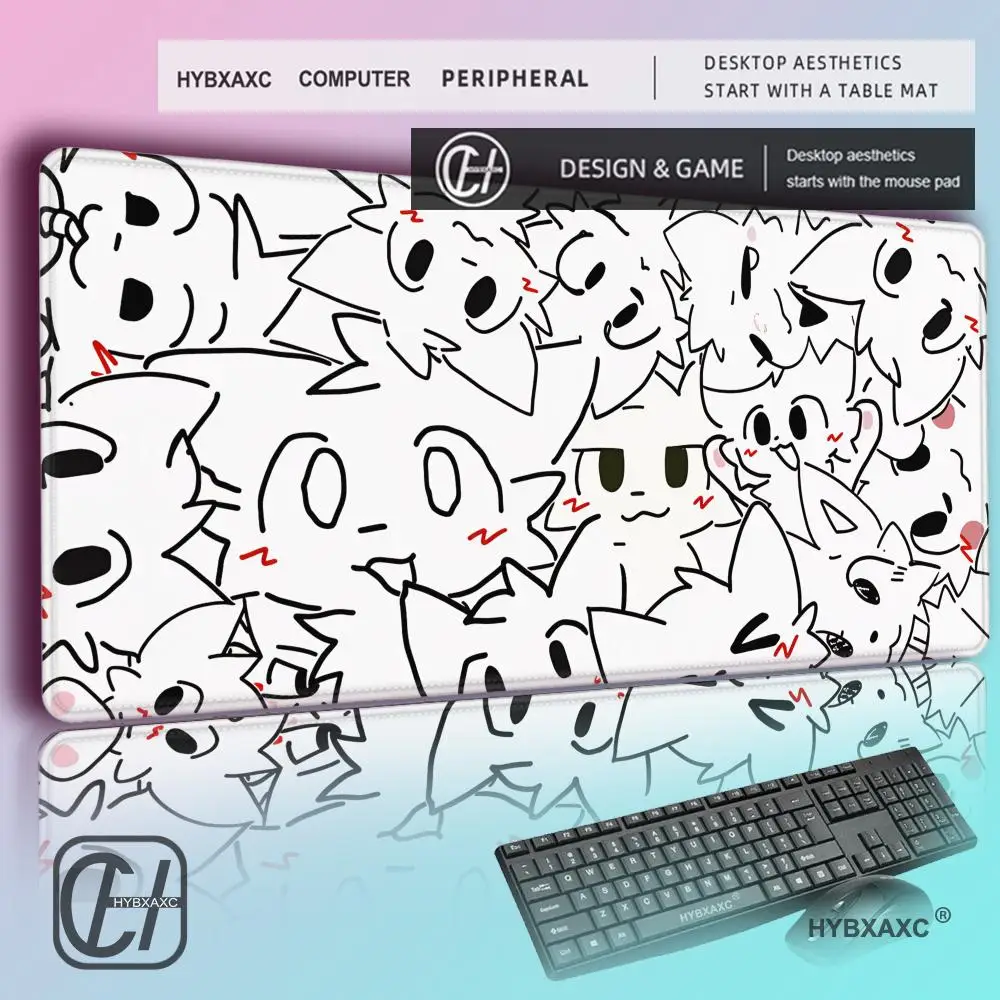 HYBXAXC B-Boykisser S-Silly Cat Cute Mouse Pad Non-slip Desk Mat PC Laptop Accessories Office Keyboard Large Gamers Decoracion
HYBXAXC B-Boykisser S-Silly Cat Cute Mouse Pad Non-slip Desk Mat PC Laptop Accessories Office Keyboard Large Gamers Decoracion