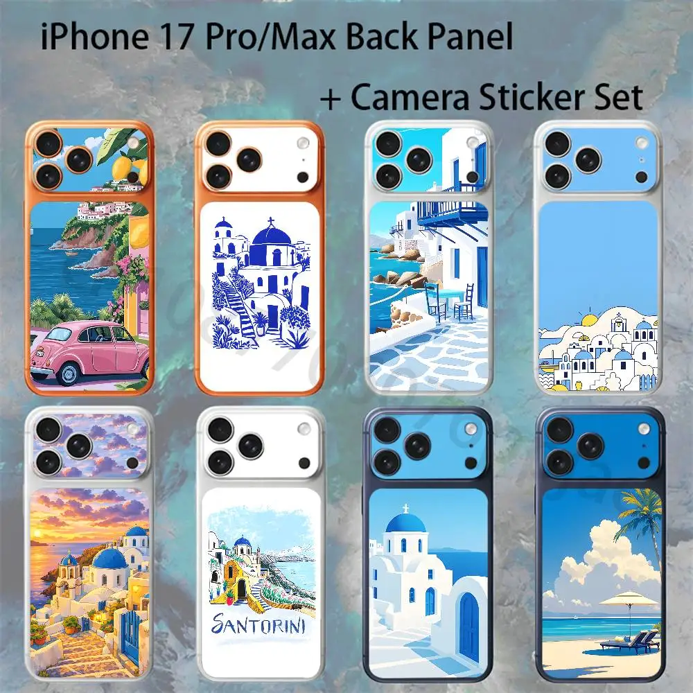 Santorini For iPhone 17proMax/17pro Full Cover Decal Skin Wrap Colorful Rear Protective Sticker Film
Santorini For iPhone 17proMax/17pro Full Cover Decal Skin Wrap Colorful Rear Protective Sticker Film