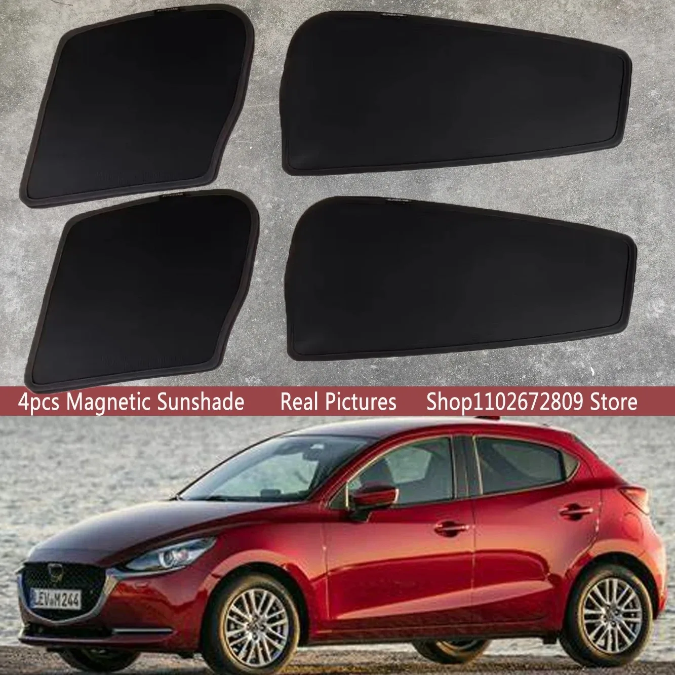 Magnetic Car Sunshade Shield Windshield Frame Curtain Sun Shade for Mazda2 Demio Mazda 2 DJ DL 2015 ~ 2023 2022 Accessories
Magnetic Car Sunshade Shield Windshield Frame Curtain Sun Shade for Mazda2 Demio Mazda 2 DJ DL 2015 ~ 2023 2022 Accessories