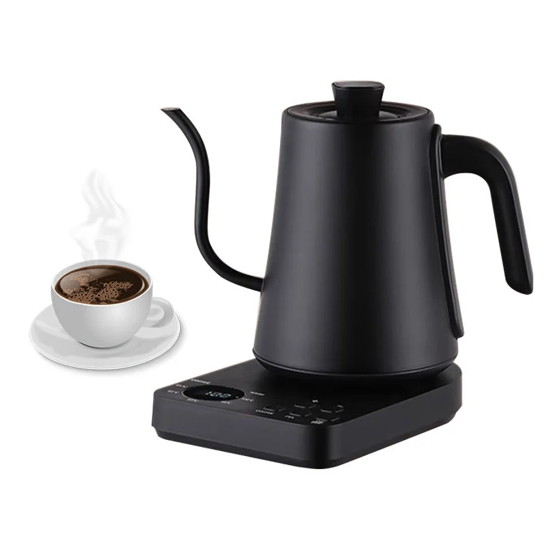 1000ml gooseneck electric coffee maker, stainless steel, with thermostat control, suitable for home use.
1000ml gooseneck electric coffee maker, stainless steel, with thermostat control, suitable for home use.