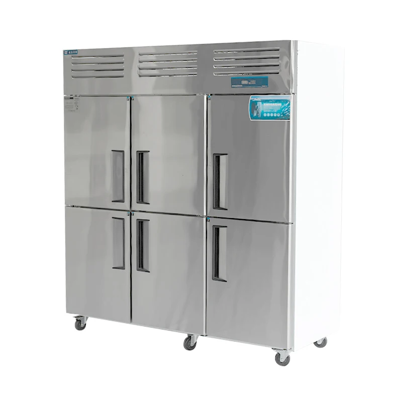 Large Commercial Six-Door Stainless Steel Freezer Modern Style Kitchen Equipment for Restaurant Hotel Kitchen Supplies
Large Commercial Six-Door Stainless Steel Freezer Modern Style Kitchen Equipment for Restaurant Hotel Kitchen Supplies