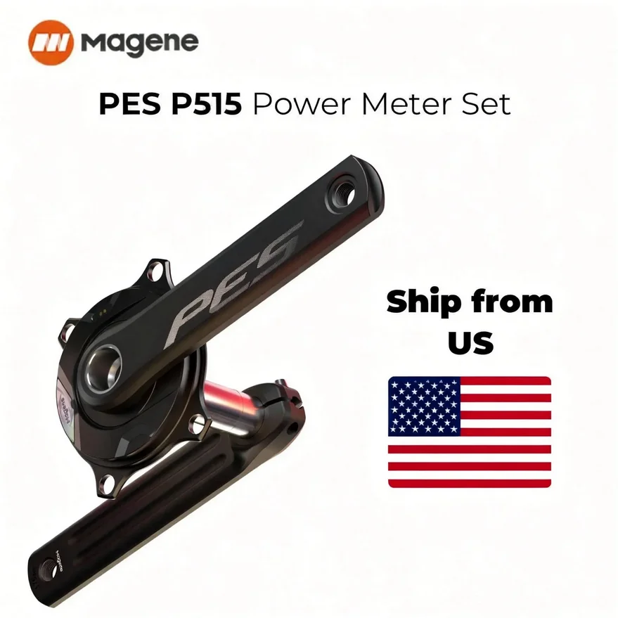 Magene PES P515 Crankset Power Meter 4-Bolt 110 BCD 24mm Cadence Anti-Steel Spindle Compatible with Shimano SRAM
Magene PES P515 Crankset Power Meter 4-Bolt 110 BCD 24mm Cadence Anti-Steel Spindle Compatible with Shimano SRAM