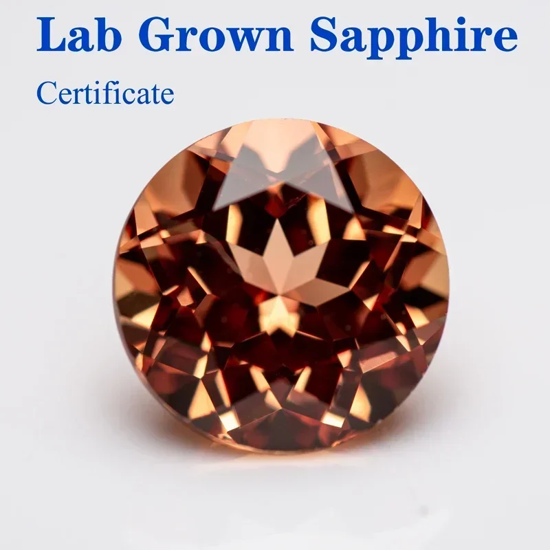 Top Lab Grown Sapphire Circular Sunset Orange VVS1 Perfect Charms Beads Diy Jewelry Making Materials Selectable AGL Certificate
Top Lab Grown Sapphire Circular Sunset Orange VVS1 Perfect Charms Beads Diy Jewelry Making Materials Selectable AGL Certificate