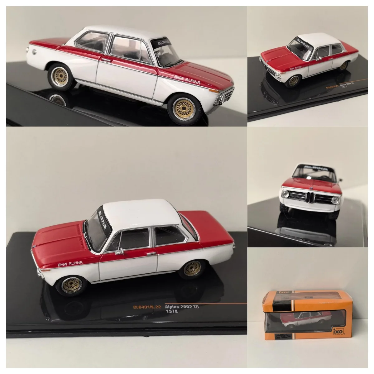 Модель автомобиля IXO Diecast 1:43 BMW Alpina 2002 Tii 1972 24 из сплава
Модель автомобиля IXO Diecast 1:43 BMW Alpina 2002 Tii 1972 24 из сплава